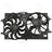 Four Seasons 75943 Dual Radiator and Condenser Fan Assembly