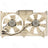 Four Seasons 75993 Dual Radiator and Condenser Fan Assembly