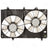 Four Seasons 76037 Dual Radiator and Condenser Fan Assembly