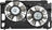 Four Seasons 76270 Dual Radiator and Condenser Fan Assembly