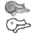 GMB 170-1410 Engine Water Pump
