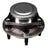 GMB 730-3500 Wheel Bearing and Hub Assembly - Rear