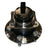 GMB 770-0316 Wheel Bearing and Hub Assembly - Rear