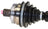 GKN Loebro 301212 CV Axle Assembly - Front Left