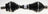 GKN Loebro 305546 CV Axle Shaft - Front Left