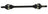 GKN Loebro 305981 CV Axle Assembly - Rear Left