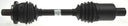 GKN Loebro 306225 CV Axle Assembly - Front Left