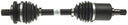 GKN Loebro 306226 CV Axle Assembly - Front Right