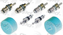 Global Parts 1311684 A/C System Valve Core and Cap Kit