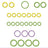 Global Parts 1321421 A/C System O-Ring and Gasket Kit