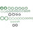 Global Parts 1321431 A/C System O-Ring and Gasket Kit