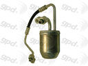 Global Parts 1411800 A/C Accumulator with Hose Assembly