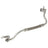 Global Parts 2541345 Turbocharger Oil Supply Line - Front