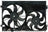 Global Parts 2811838 Engine Cooling Fan Assembly