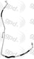 Global Parts 4812171 A/C Refrigerant Liquid Hose
