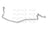 Global Parts 4813188 A/C Refrigerant Liquid Hose