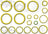 Global Parts 9444800 A/C Receiver Drier Kit