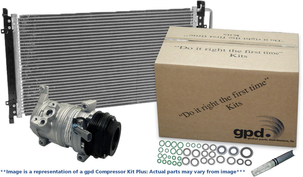 Global Parts 9614780A A/C Compressor and Component Kit