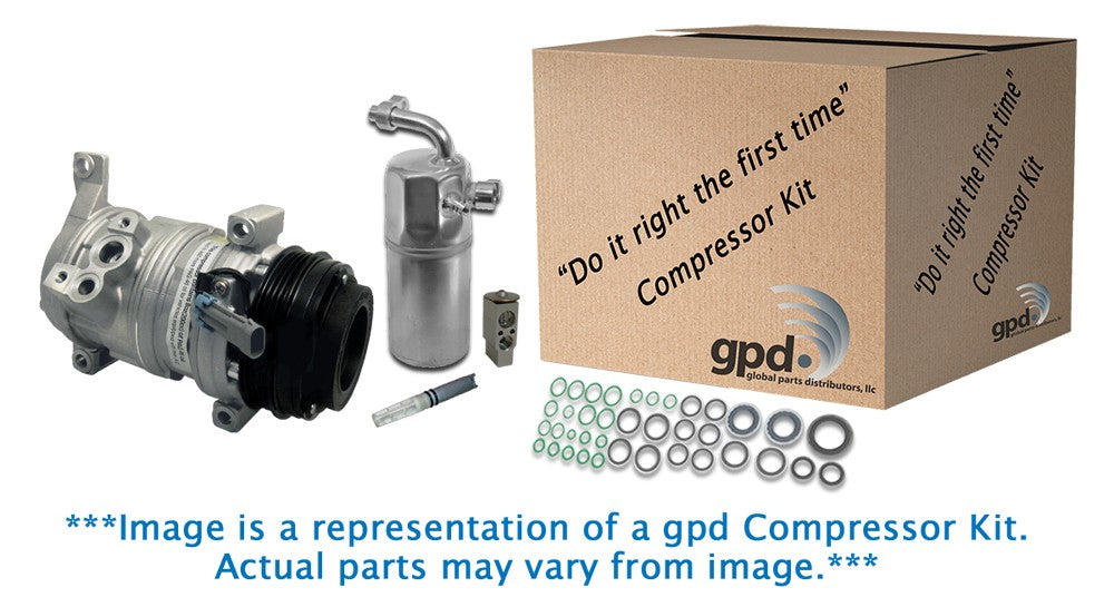Global Parts 9631283 A/C Compressor and Component Kit