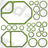 Global Parts 9643091 A/C Compressor Kit