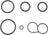 Genuine 077198405 Engine Oil Filter Housing Gasket Set