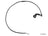 Genuine 1265408107 Disc Brake Pad Wear Sensor Cable - Front Left