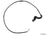 Genuine 1265408207 Disc Brake Pad Wear Sensor Cable - Front Right