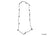 Genuine 2244123762 Engine Valve Cover Gasket