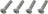 Genuine 31206783065 Wheel Bearing Bolt
