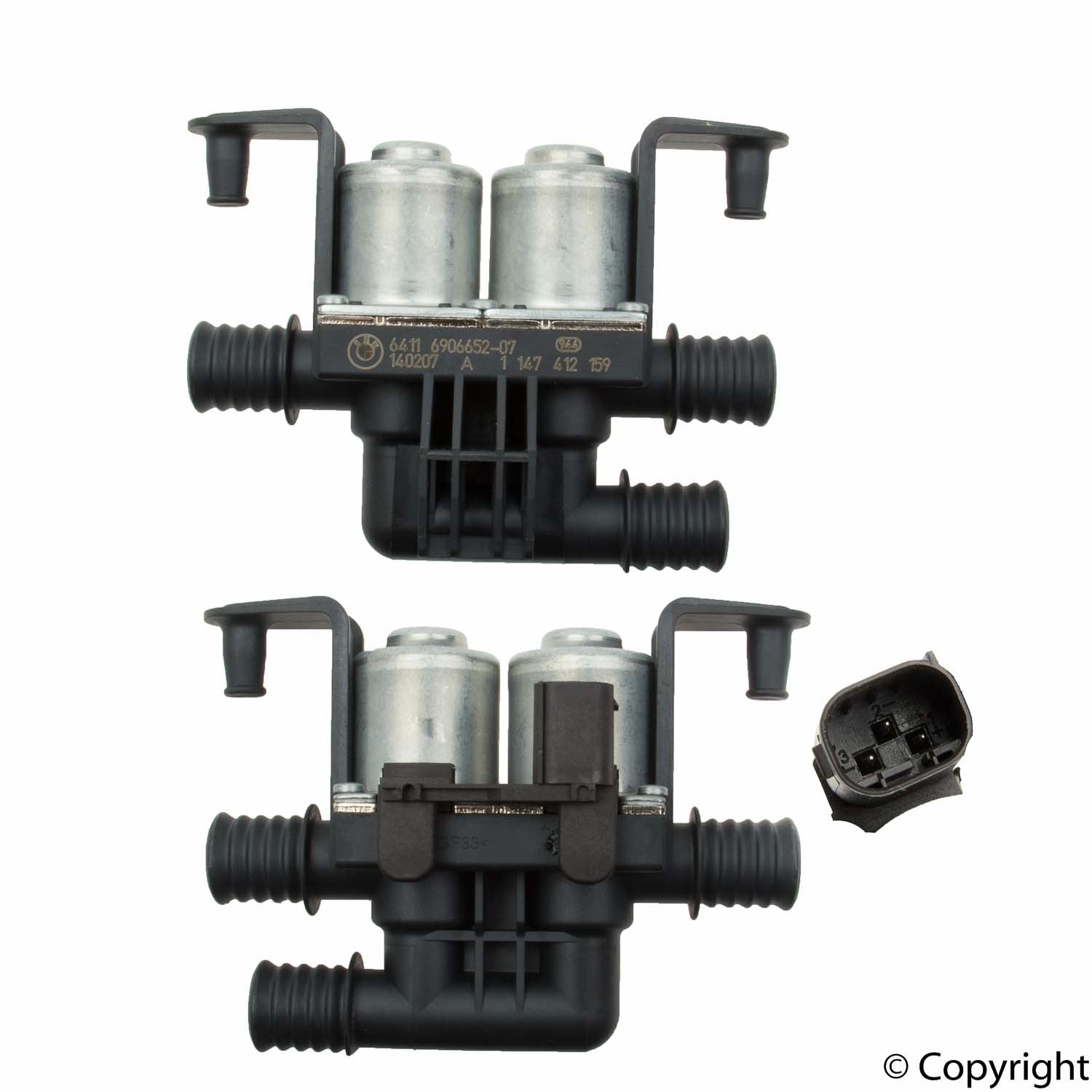 Genuine 64116906652 HVAC Heater Control Valve - PartCatalog