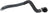 Genuine 8E1819371T HVAC Heater Hose - Heater Inlet To Flange