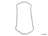 Genuine NCA1730AD Engine Oil Pan Gasket