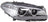 Hella 011087961 Headlight Assembly - Front Right