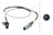 Hella 012806381 ABS Wheel Speed Sensor - Rear or Rear Right