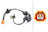 Hella 230040091 ABS Wheel Speed Sensor - Rear Left