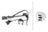 Hella 230040771 ABS Wheel Speed Sensor - Front Left