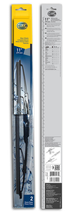 Hella 9XW398114011 Windshield Wiper Blade - Front, Front Left, Front Right or Rear