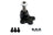 Suspensia X07BJ1256 Suspension Ball Joint - Front