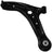 Suspensia X15CJ0302 Suspension Control Arm and Ball Joint Assembly - Front Left Lower