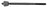 Suspensia X15TR0010 Steering Tie Rod End - Front Inner
