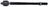 Suspensia X15TR0481 Steering Tie Rod End - Front Inner