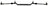 Suspensia X31CL2193 Steering Center Link - Front