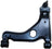 Suspensia X37CJ3188 Suspension Control Arm and Ball Joint Assembly - Front Left Lower