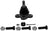 Suspensia X56BJ0510 Suspension Ball Joint - Front Lower