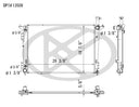 Koyorad A13508 Radiator