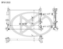 Koyorad A13533 Radiator