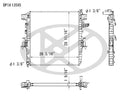 Koyorad A13595 Radiator