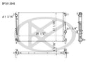 Koyorad A13848 Radiator