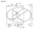 Koyorad A2274 Radiator