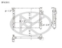 Koyorad A2813 Radiator